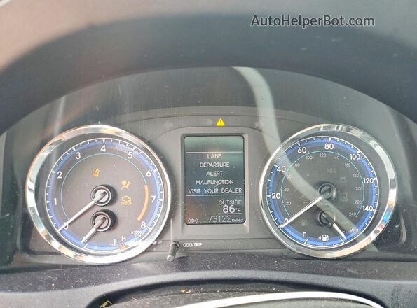 2T1BURHE8KC236034 2019 TOYOTA COROLLA Темно-бордовый Вид щитка приборов