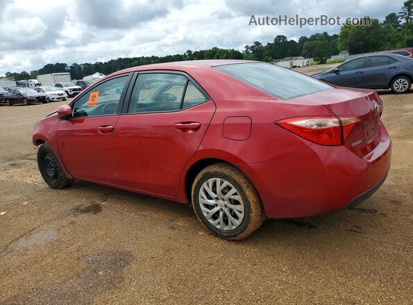 2T1BURHE8KC236034 2019 TOYOTA COROLLA Темно-бордовый Задняя левая четверть