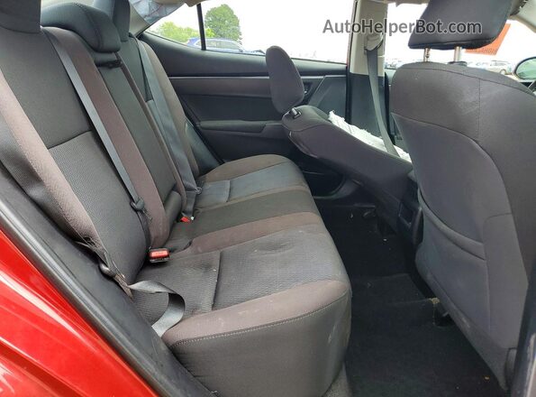 2T1BURHE8KC236034 2019 TOYOTA COROLLA Темно-бордовый Вид задних сидений