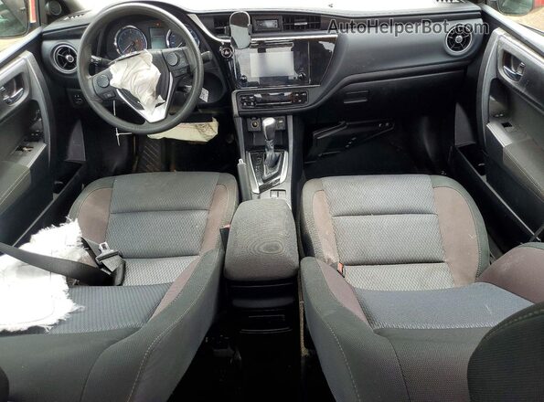 2T1BURHE8KC236034 2019 TOYOTA COROLLA Темно-бордовый Вид панели приборов