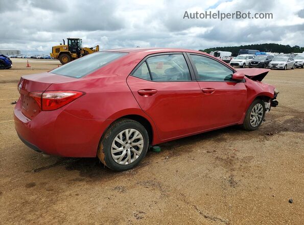 2T1BURHE8KC236034 2019 TOYOTA COROLLA Темно-бордовый Задняя правая четверть