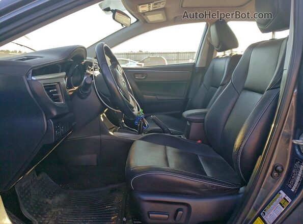 2T1BURHE9GC484154 2016 TOYOTA COROLLA Gray Սալոնի դիմացի տեսք