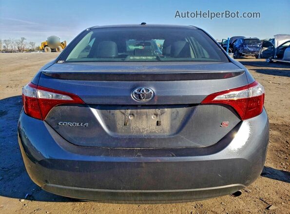 2T1BURHE9GC484154 2016 TOYOTA COROLLA Gray Հետևի տեսք