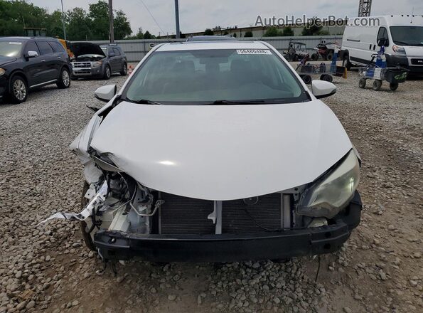 2T1BURHE9GC505889 2016 TOYOTA COROLLA White Вид спереду