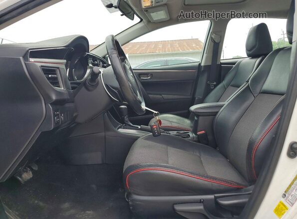 2T1BURHE9GC505889 2016 TOYOTA COROLLA White Вид салону спереду