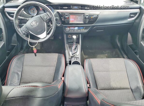 2T1BURHE9GC505889 2016 TOYOTA COROLLA White Вид панелі приладів