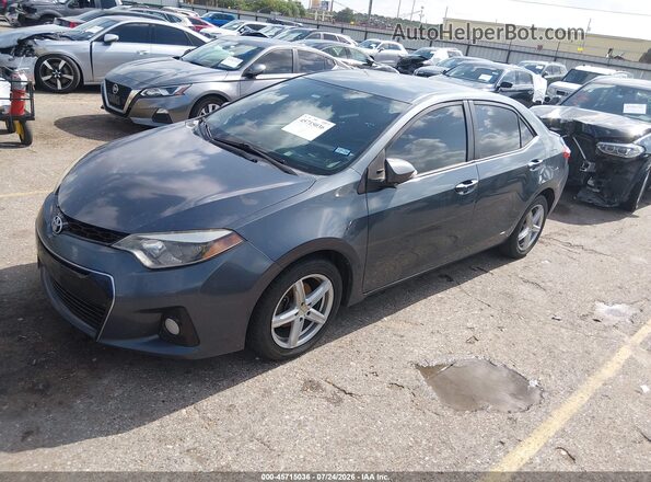 2T1BURHE9GC506735 2016 TOYOTA COROLLA Black წინა მარცხენა ხედი სამი მეოთხედიდან