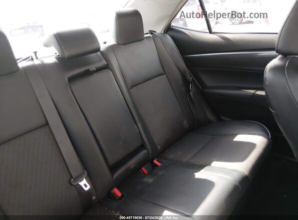 2T1BURHE9GC506735 2016 TOYOTA COROLLA Black VIN კოდის სტიკერის ხედი