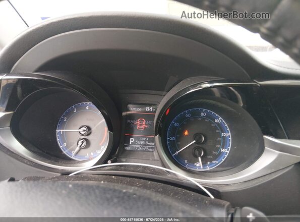 2T1BURHE9GC506735 2016 TOYOTA COROLLA Black უკანა სავარძლების ხედი