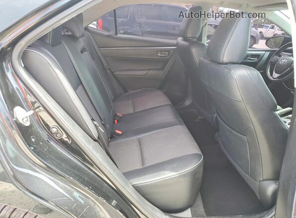 2T1BURHE9GC510400 2016 TOYOTA COROLLA Black Rear seats view
