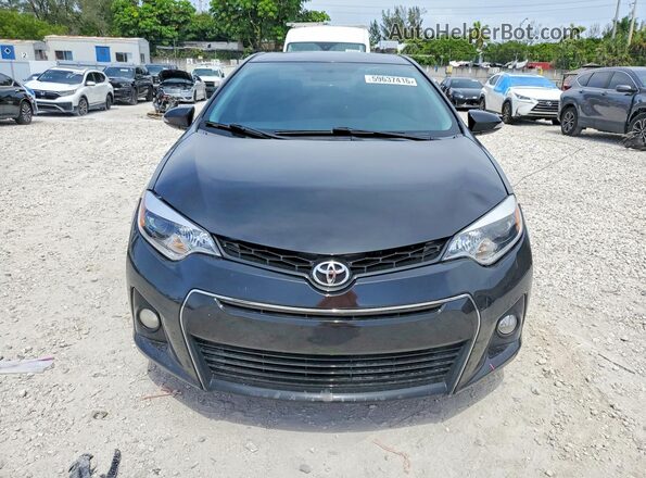 2T1BURHE9GC510400 2016 TOYOTA COROLLA Black Front view