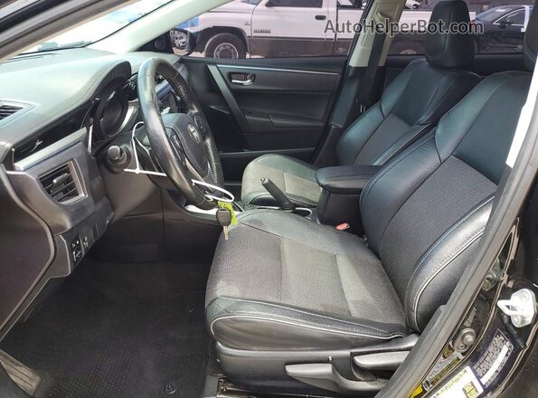 2T1BURHE9GC510400 2016 TOYOTA COROLLA Black Front interior view