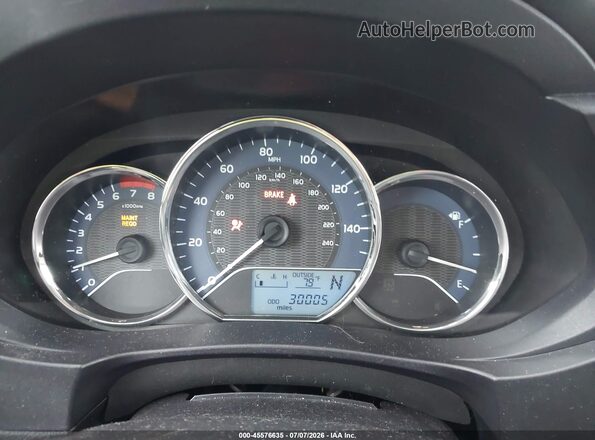2T1BURHE9GC511983 2016 TOYOTA COROLLA Silver Вид задніх сидінь