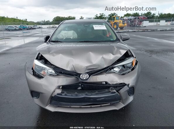 2T1BURHE9GC511983 2016 TOYOTA COROLLA Silver Вид щитка приладів