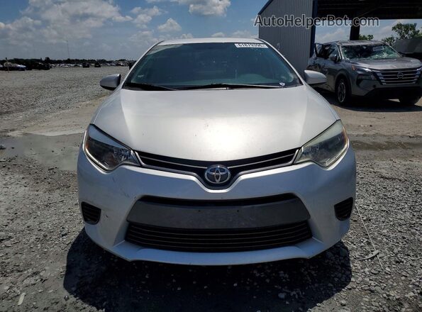 2T1BURHE9GC574761 2016 TOYOTA COROLLA Silver Front view