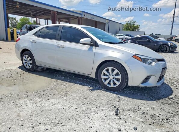 2T1BURHE9GC574761 2016 TOYOTA COROLLA Silver Front right