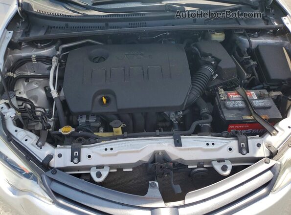 2T1BURHE9GC574761 2016 TOYOTA COROLLA Silver Rear interior view