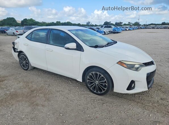 2T1BURHE9GC574808 2016 TOYOTA COROLLA White Передня права чверть