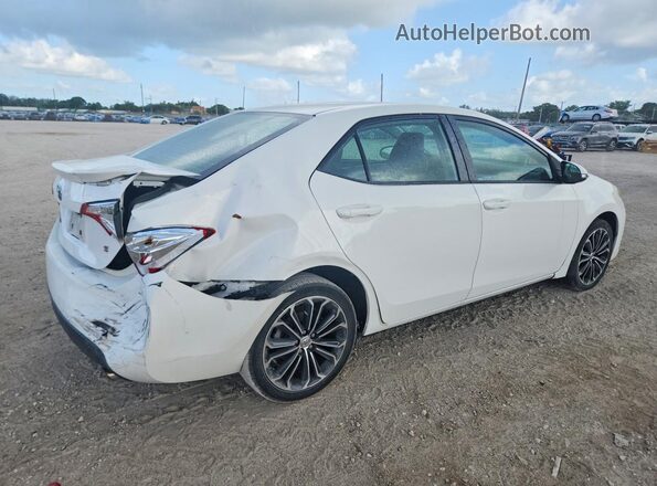 2T1BURHE9GC574808 2016 TOYOTA COROLLA White Задня права чверть