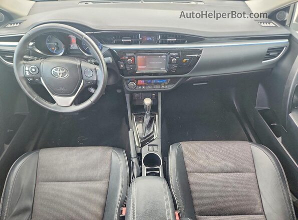 2T1BURHE9GC574808 2016 TOYOTA COROLLA White Вид панелі приладів