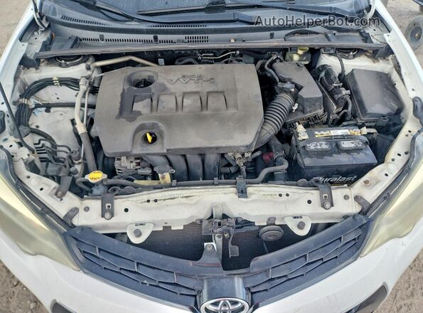 2T1BURHE9GC574808 2016 TOYOTA COROLLA White Вид задньої частини салону