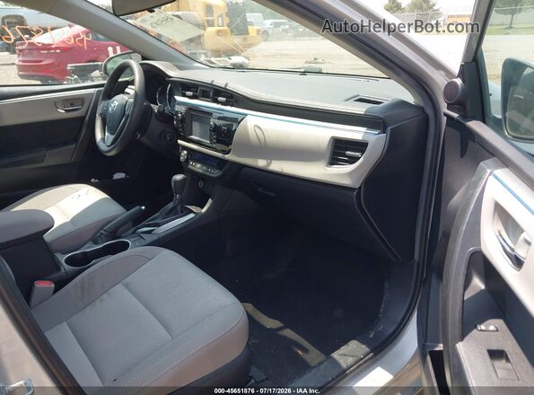 2T1BURHE9GC603272 2016 TOYOTA COROLLA Silver Սալոնի դիմացի տեսք
