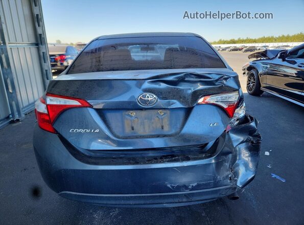 2T1BURHE9GC604566 2016 TOYOTA COROLLA Gray Widok z tyłu
