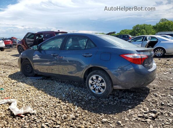 2T1BURHE9GC607354 2016 TOYOTA COROLLA Gray უკანა მარცხენა