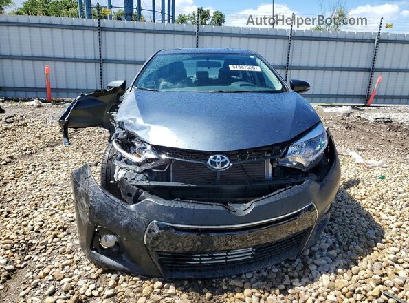 2T1BURHE9GC607354 2016 TOYOTA COROLLA Gray წინა ხედი