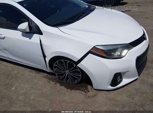 2T1BURHE9GC608763 2016 TOYOTA COROLLA Белый Вид спереди
