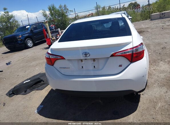 2T1BURHE9GC608763 2016 TOYOTA COROLLA Белый 