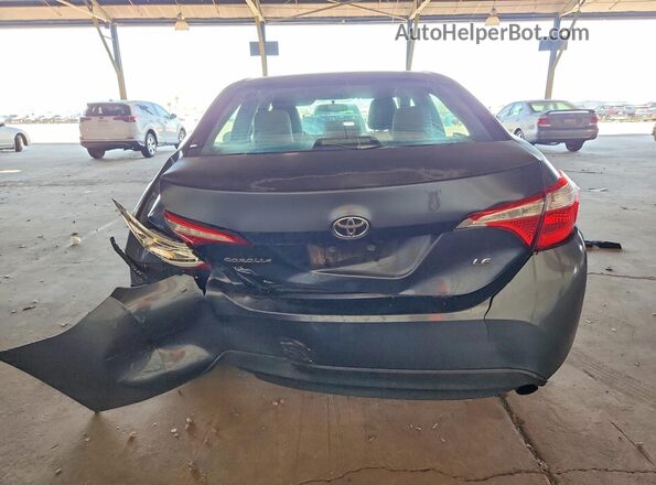 2T1BURHE9GC613042 2016 TOYOTA COROLLA Gray Հետևի տեսք