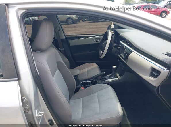 2T1BURHE9GC626308 2016 TOYOTA COROLLA Silver Vista interior delantera