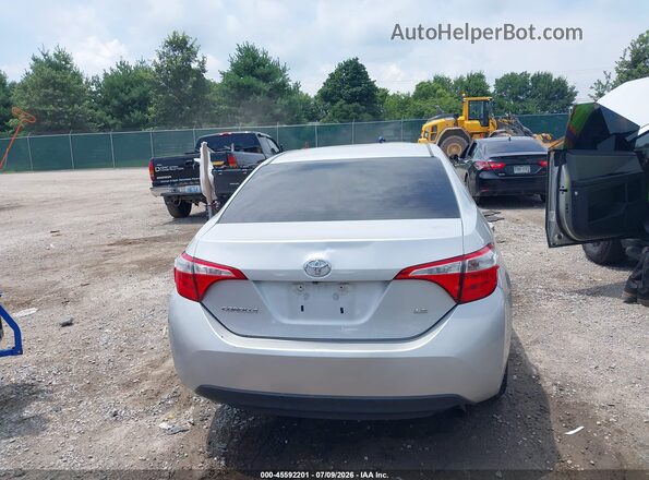 2T1BURHE9GC626308 2016 TOYOTA COROLLA Silver 