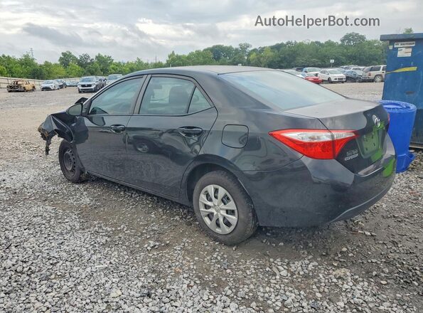 2T1BURHE9GC627491 2016 TOYOTA COROLLA Black Rear left