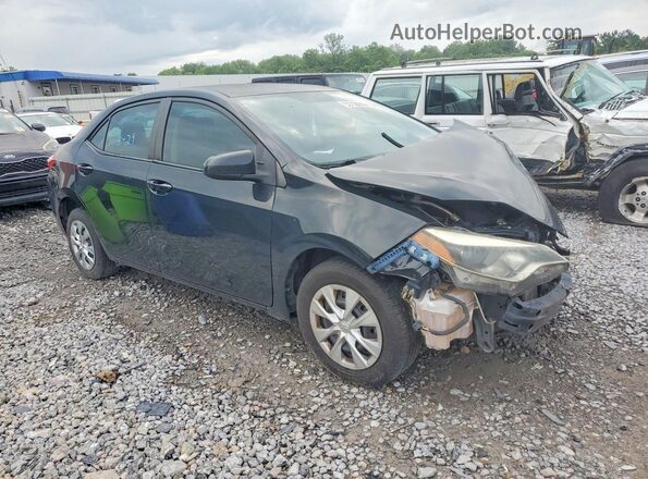 2T1BURHE9GC627491 2016 TOYOTA COROLLA Black Front right