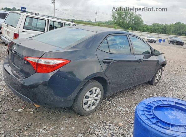 2T1BURHE9GC627491 2016 TOYOTA COROLLA Black Rear right