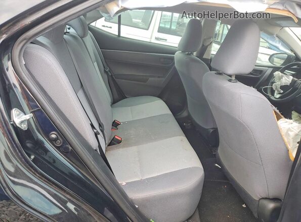 2T1BURHE9GC627491 2016 TOYOTA COROLLA Black Rear seats view