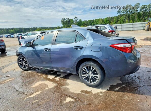 2T1BURHE9GC629709 2016 TOYOTA COROLLA Синий Задняя левая четверть