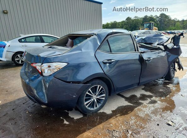 2T1BURHE9GC629709 2016 TOYOTA COROLLA Синий Задняя правая четверть