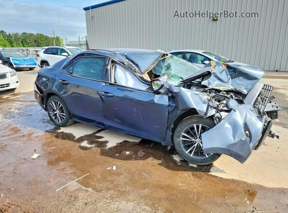 2T1BURHE9GC629709 2016 TOYOTA COROLLA Синий Передняя правая четверть