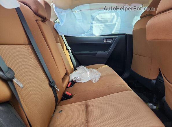 2T1BURHE9GC629709 2016 TOYOTA COROLLA Синий Вид задних сидений