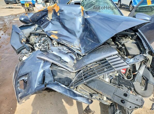 2T1BURHE9GC629709 2016 TOYOTA COROLLA Синий Вид задней части салона
