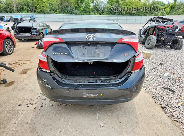 2T1BURHE9GC632268 2016 TOYOTA COROLLA Black Rear view