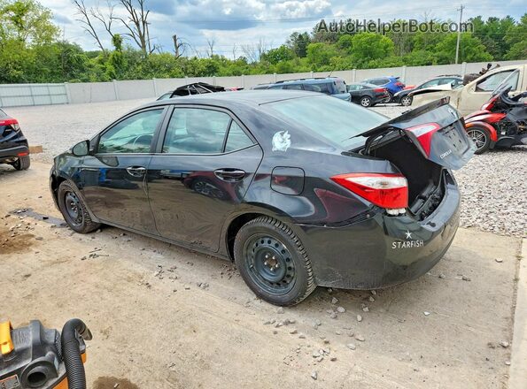 2T1BURHE9GC632268 2016 TOYOTA COROLLA Black Rear left