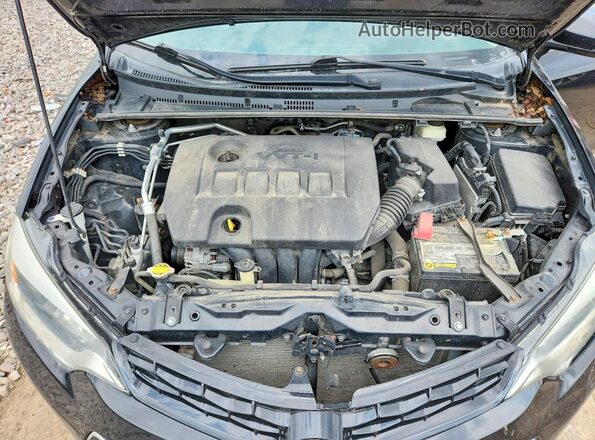 2T1BURHE9GC632268 2016 TOYOTA COROLLA Black Rear interior view