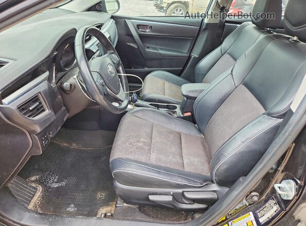 2T1BURHE9GC632268 2016 TOYOTA COROLLA Black Front interior view