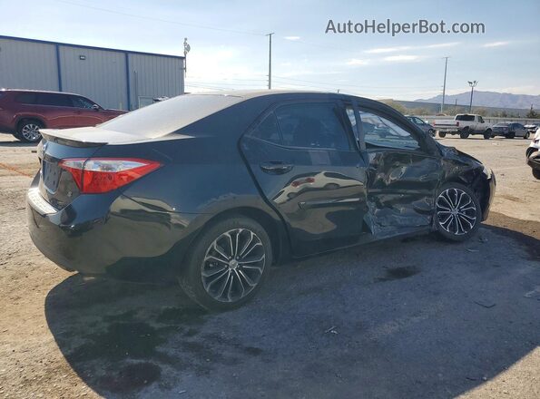2T1BURHE9GC641021 2016 TOYOTA COROLLA Black Tył prawy