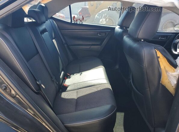 2T1BURHE9GC641021 2016 TOYOTA COROLLA Black Widok tylnych siedzeń