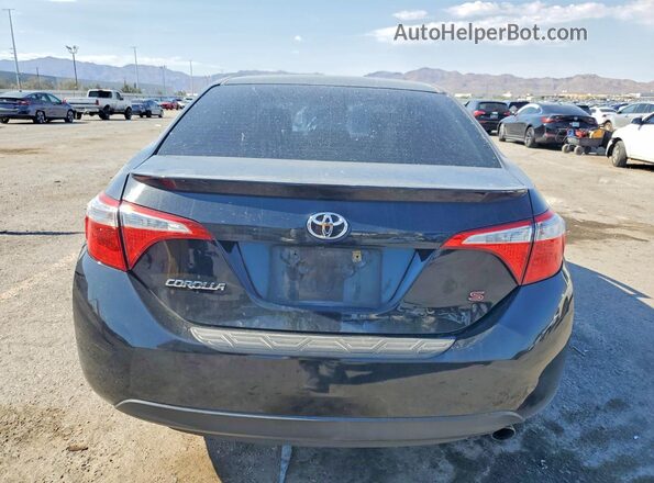 2T1BURHE9GC641021 2016 TOYOTA COROLLA Black Widok z tyłu